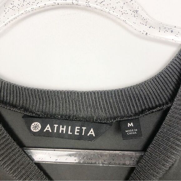 ATHLETA | Zephyr Raglan Short Sleeve High Low Shell Style Top Women’s Size M - Picture 9 of 12